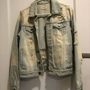 Vintage wash Denim Jacket